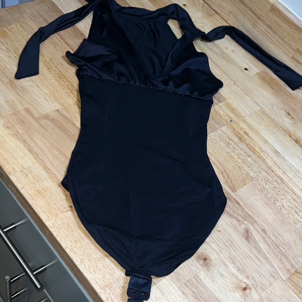 Elegant Black Bodysuit